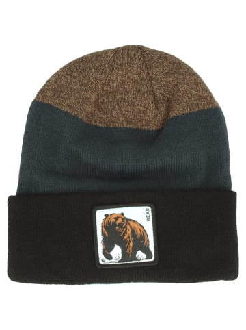 BREITER Mütze in schwarz