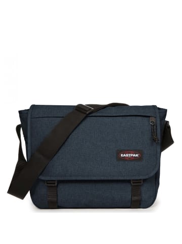 Eastpak Delegate + - Schultertasche 17" 38.5 cm (black) in triple denim