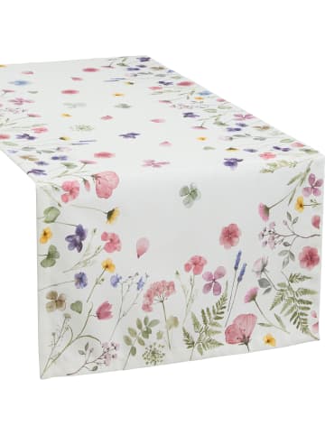 Sander Baumwolle Tischläufer Suzanne in bunt