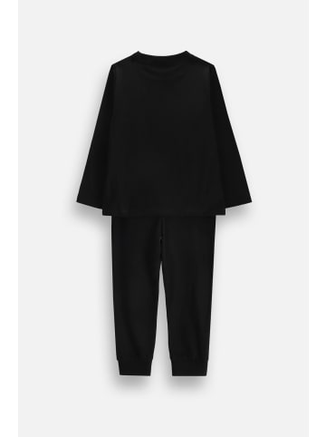 Coccodrillo Kinderpyjama in schwarz