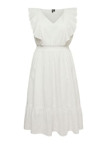 Vero Moda Gesmoktes Kleid in Snow White