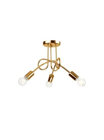 Licht-Erlebnisse Deckenlampe in Gold