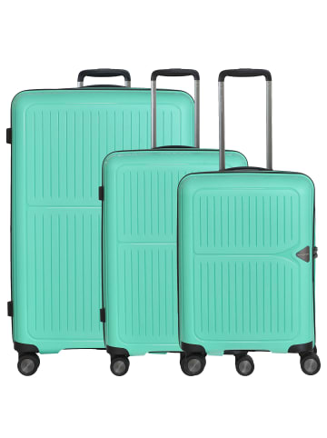 March15 readytogo - 4-Rollen-Trolley Set 3tlg. in aqua bluegreen