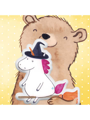 Mr. & Mrs. Panda kuschelkissen tierform Einhorn Hexe ohne Spruch in Weiß