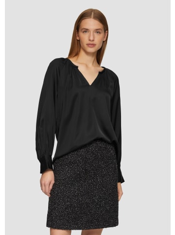 s.Oliver Bluse langarm in Schwarz