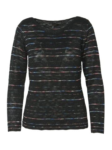 KOROSHI GESTRICKTES JERSEY in schwarz