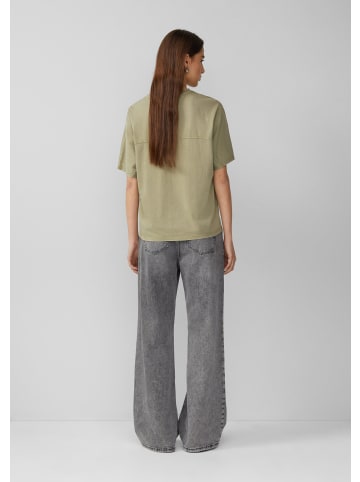 QS T-Shirt in 72D0_olivgrün