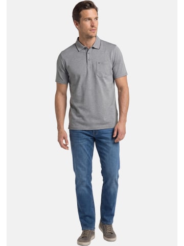 Redmond Poloshirt Basic in Grau