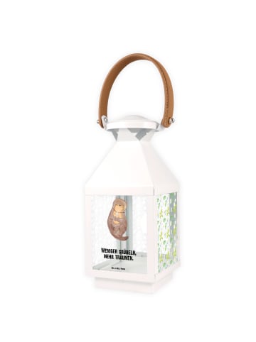 Mr. & Mrs. Panda Windlicht Outdoor Otter Muschel mit Spruch in Transparent