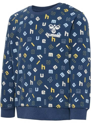 Hummel Kinder Sweatshirt "Hmlhappy You Sweatshirt" in Blau