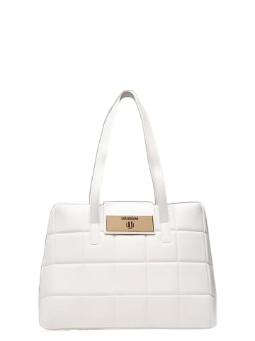 Love Moschino Handtasche Borsa Soft Padding in Off white