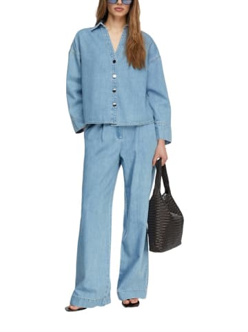 comma Bluse für Damen in blau