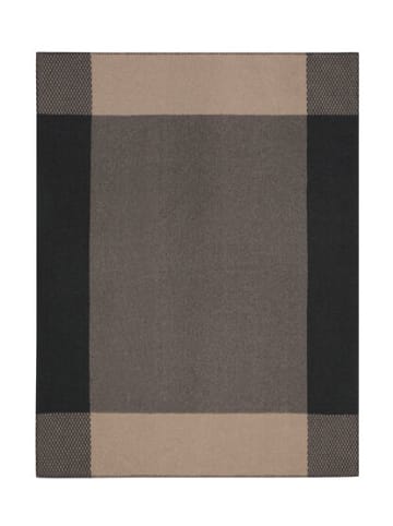 biederlack Wohndecke Frame in mokka