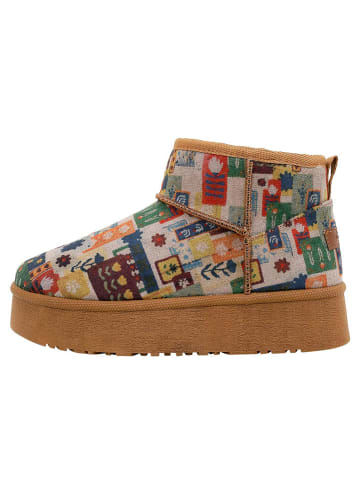 DOGO Ruby Boots - Anatolian Patterns 39 in Braun