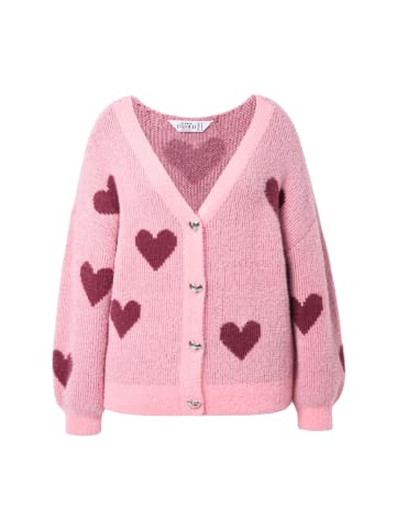 Studio Untold Strickjacke in rosa