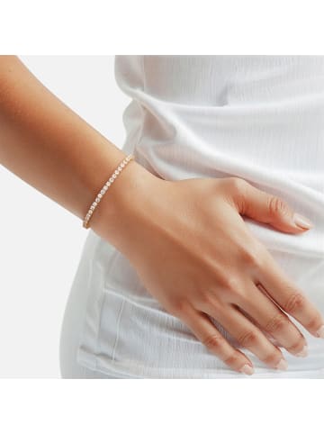 Glanzstücke München Armband aus Sterling Silber mit Zirkonia in gelbgold