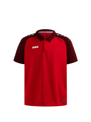 Jako Poloshirt Performance in rot / schwarz