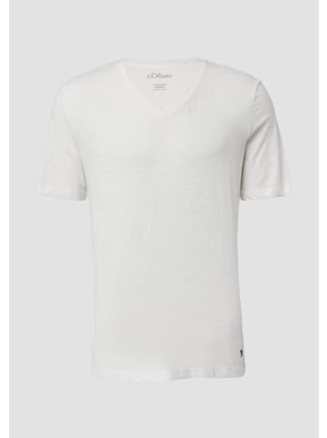 s.Oliver T-Shirt in 0120_weiß