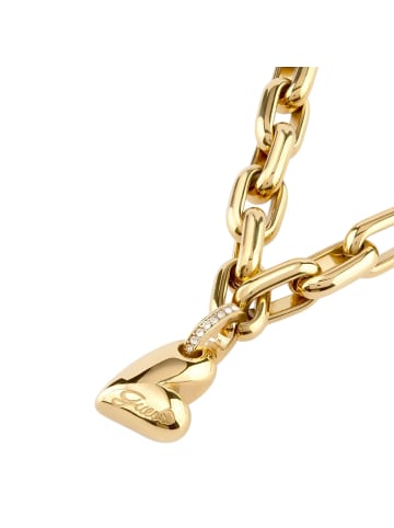 Guess Damen-Kette Fluid Charm Goldfarben
