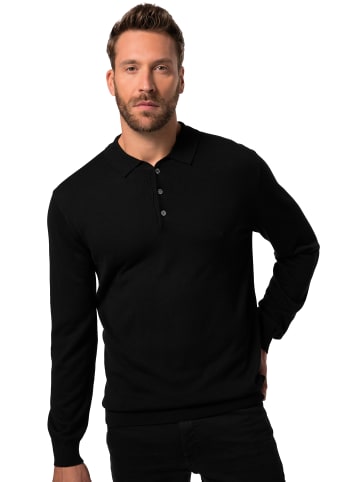 JP1880 Pullover in schwarz