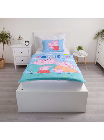 Peppa Pig Peppa Pig Bettwäsche-Set für Kinderbett 100x135 cm + 40x60 cm in Rosa