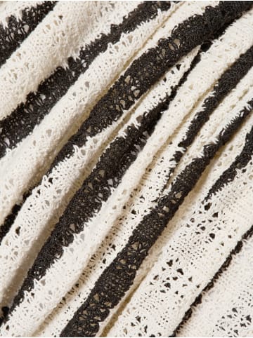 MOSS COPENHAGEN Strickjacke MSCHKenja in ecru schwarz - 0001