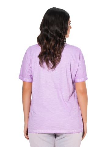 Ulla Popken Shirt in lavendel