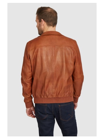 Bugatti Lederjacke BULEONARDO in Cognac