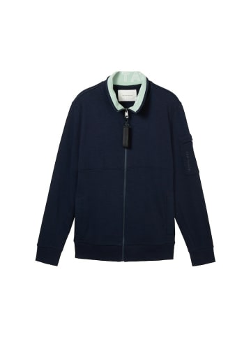 Tom Tailor Sweatjacke für Herren in blau
