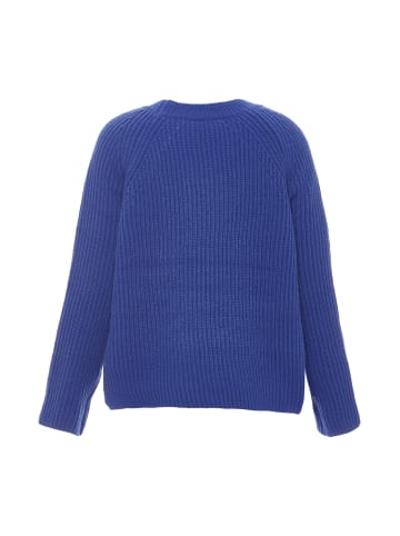 Jalene Rippstrickpullover in ROYAL BLAU