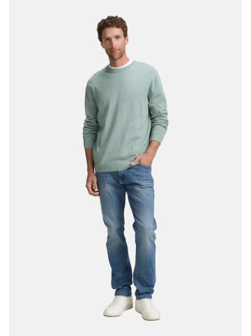Tom Tailor Pullover in hellgrün-meliert