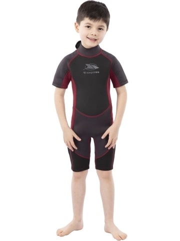 Trespass Kinder Badeeinteiler "Milo 3mm Short" in Schwarz