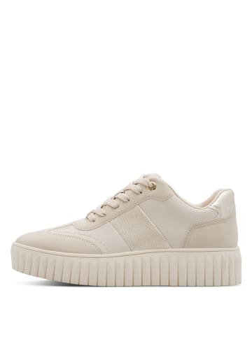 Marco Tozzi Sportliche Schnürschuhe in Beige