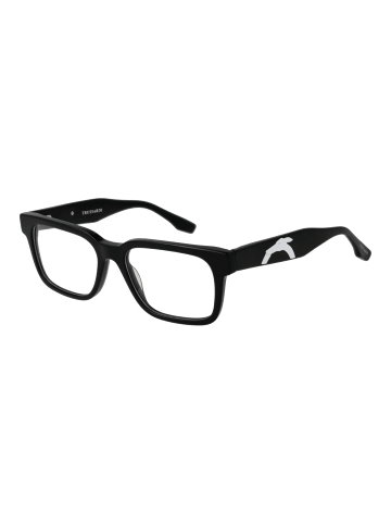 Trussardi Unisex Optische Fassungen Rechtwinklig Schwarz