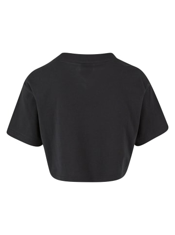 Urban Classics Cropped T-Shirts in black+black