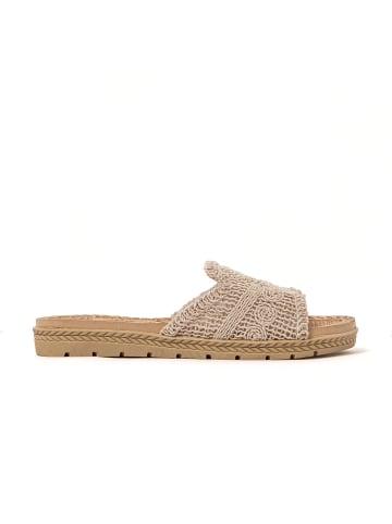 Brasileras Pantoletten "Bohooz" in Beige