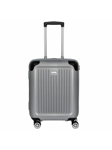 Stratic Stripe - 4-Rollen-Trolley 54 cm S (graphit) in silver