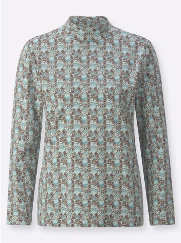 WITT WEIDEN Shirt in mint-bedruckt