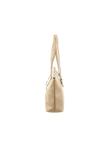 PRATTEN S038-G genarptes PU Shopper in dark beige