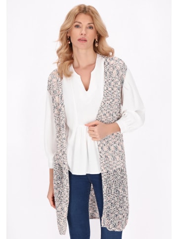 VIRITA Women Vest in Navy Multicolor