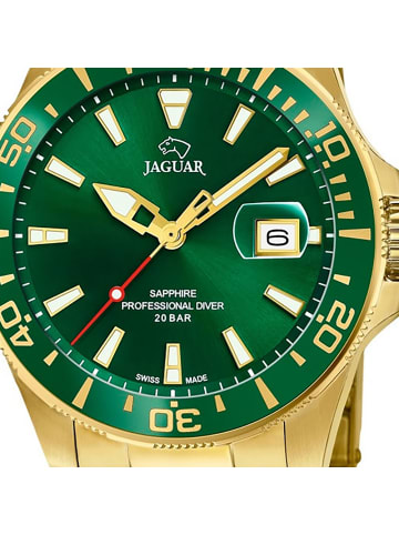 Jaguar Analog-Armbanduhr Jaguar Executive gold groß (ca. 43mm)