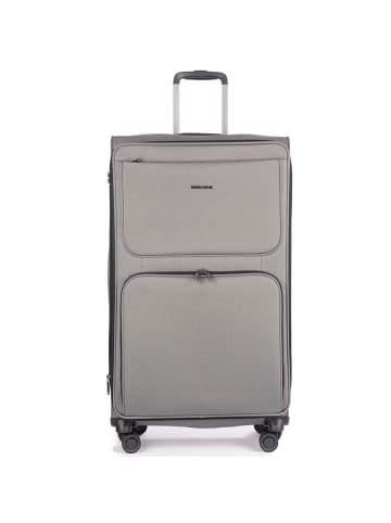 Stratic Bendigo Light Plus 4-Rollen Trolley 84 cm Laptopfach in silver