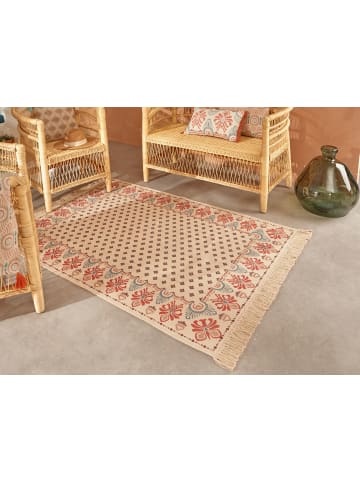 Atmosphera Créateur d'intérieur Baumwollteppich in beige