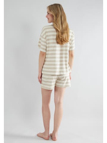 Tom Tailor Shorty Kenmare in grau-hell-Ringel