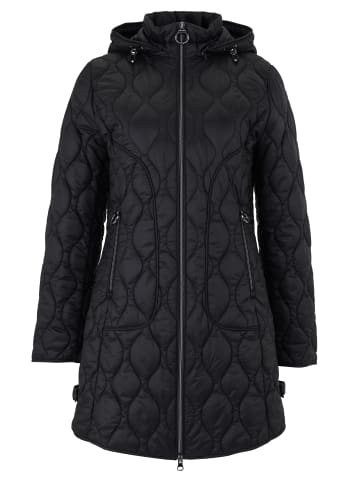 Betty Barclay Outdoorjacke mit abnehmbarer Kapuze in Schwarz