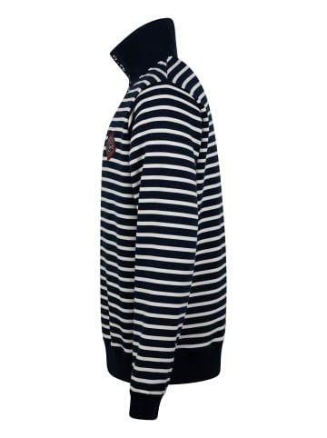 SCHIETWETTER Sweater "Schleichmichel Sören" in navy-white