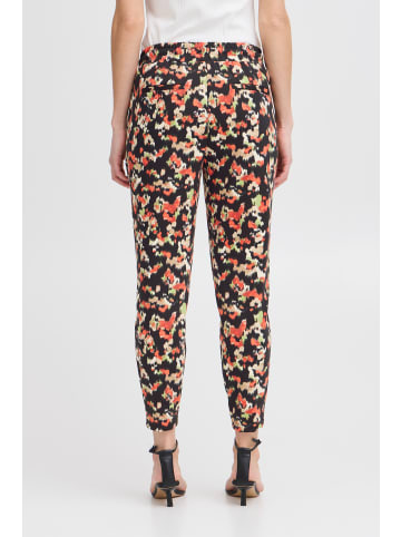 ICHI IHKATE PRINT PA21 Regular fit in Total Eclipse Multi aop