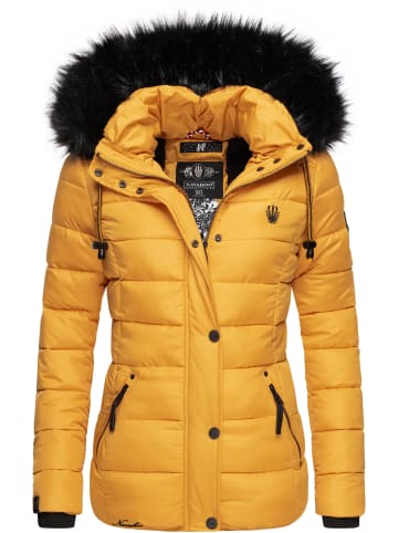 Navahoo Winterjacke Zuckerbiene in Gelb