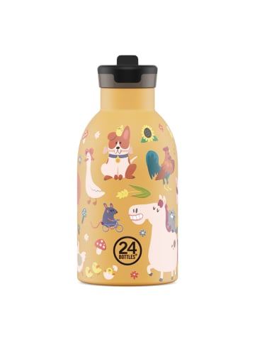 24Bottles Kids Clima Trinkflasche 300 ml in farm friends
