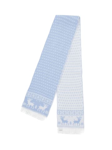 Finn Flare Winterschal Muster in white